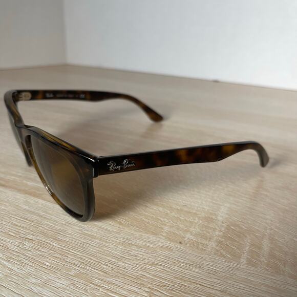 Ray-Ban RB4184 710/51 Sunglasses Tortoise Shell FRAMES ONLY 54-17 Made in Italy - Picture 3 of 9